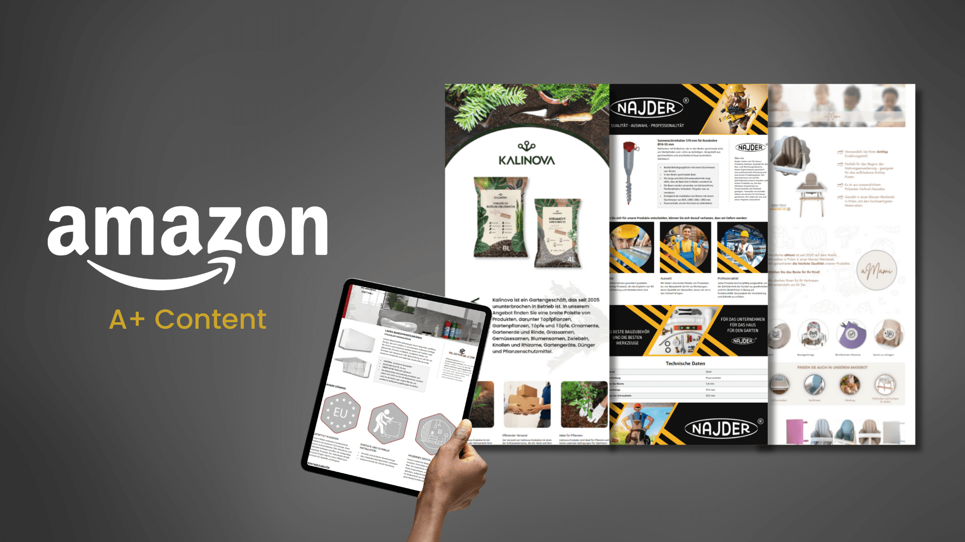 Amazon A+ Inhalt - alles, was Sie wissen müssen