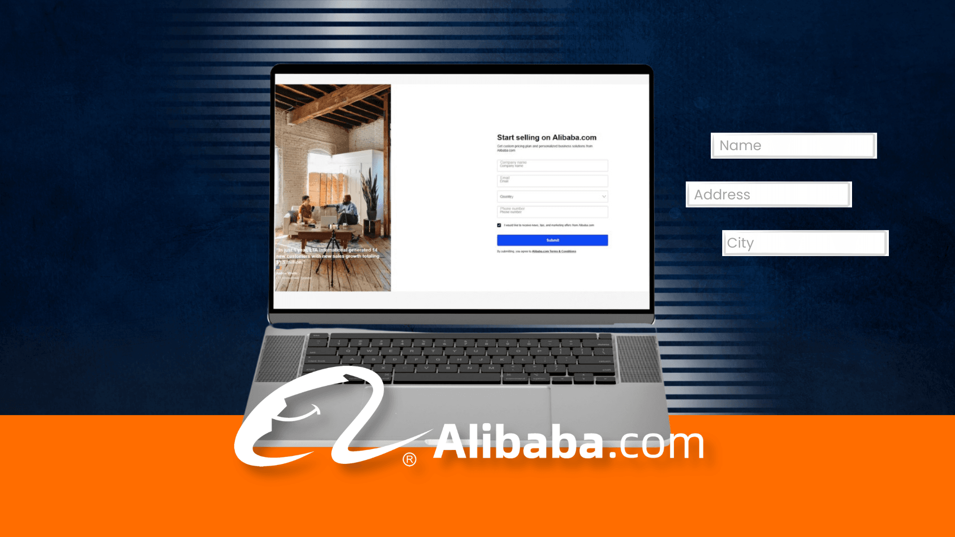 Alibaba – Verkäuferkonto registrieren Schritt für Schritt
