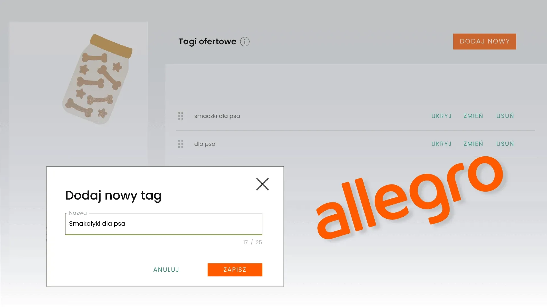 Allegro Listing-Tags - bringen Sie Ordnung in Ihre Listings!