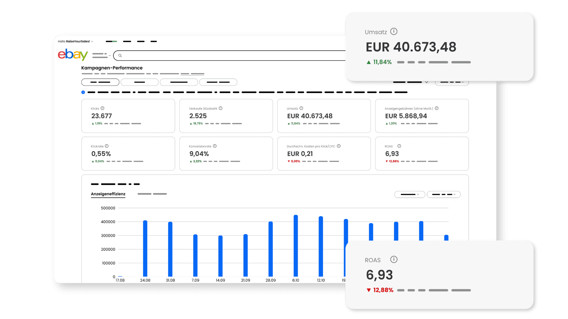Betreuung von eBay Ads