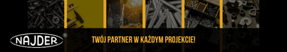 Banner des Shops Najder – „Twój partner w każdym projekcie“