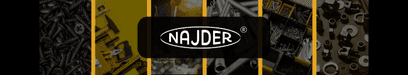 Banner des Shops Najder – Schrauben und Befestigungen