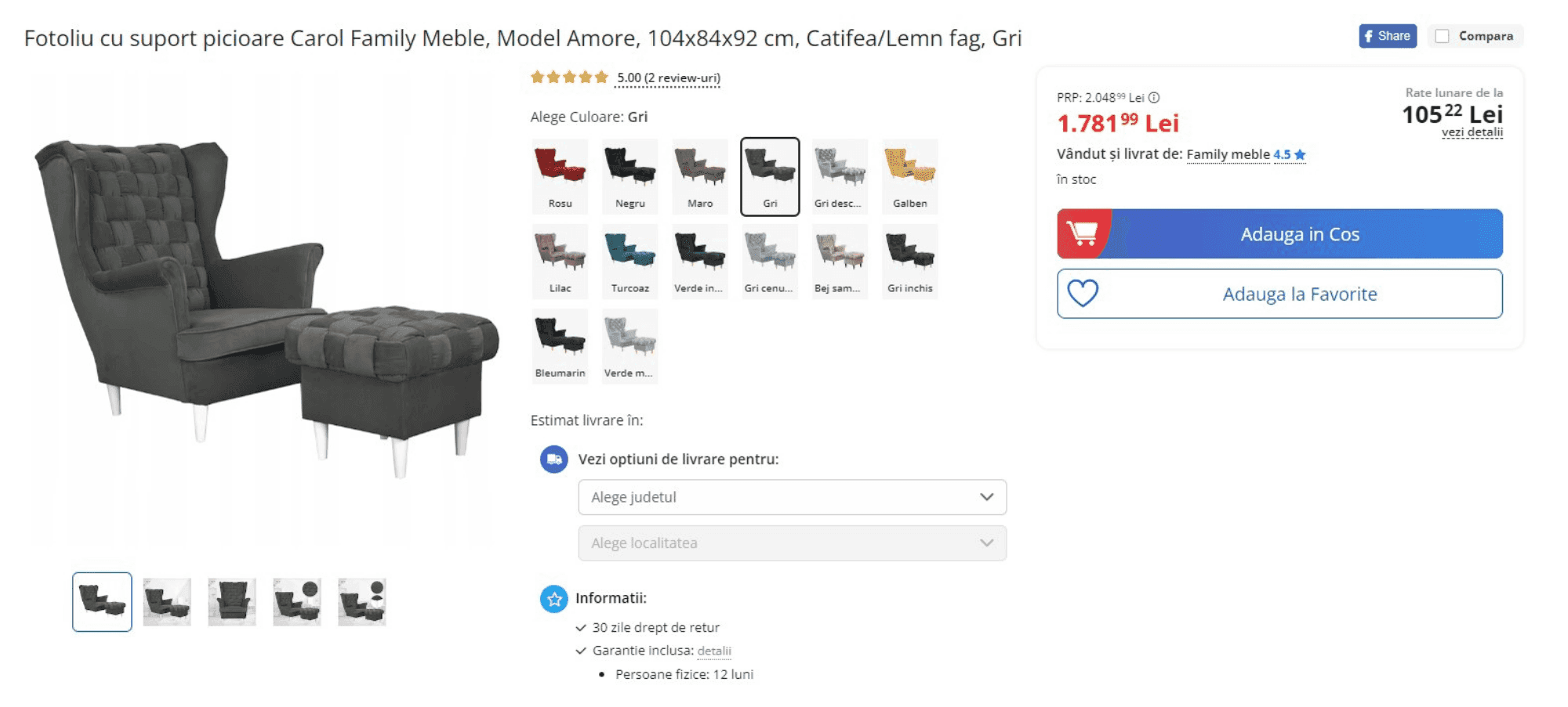Einführung des Angebots